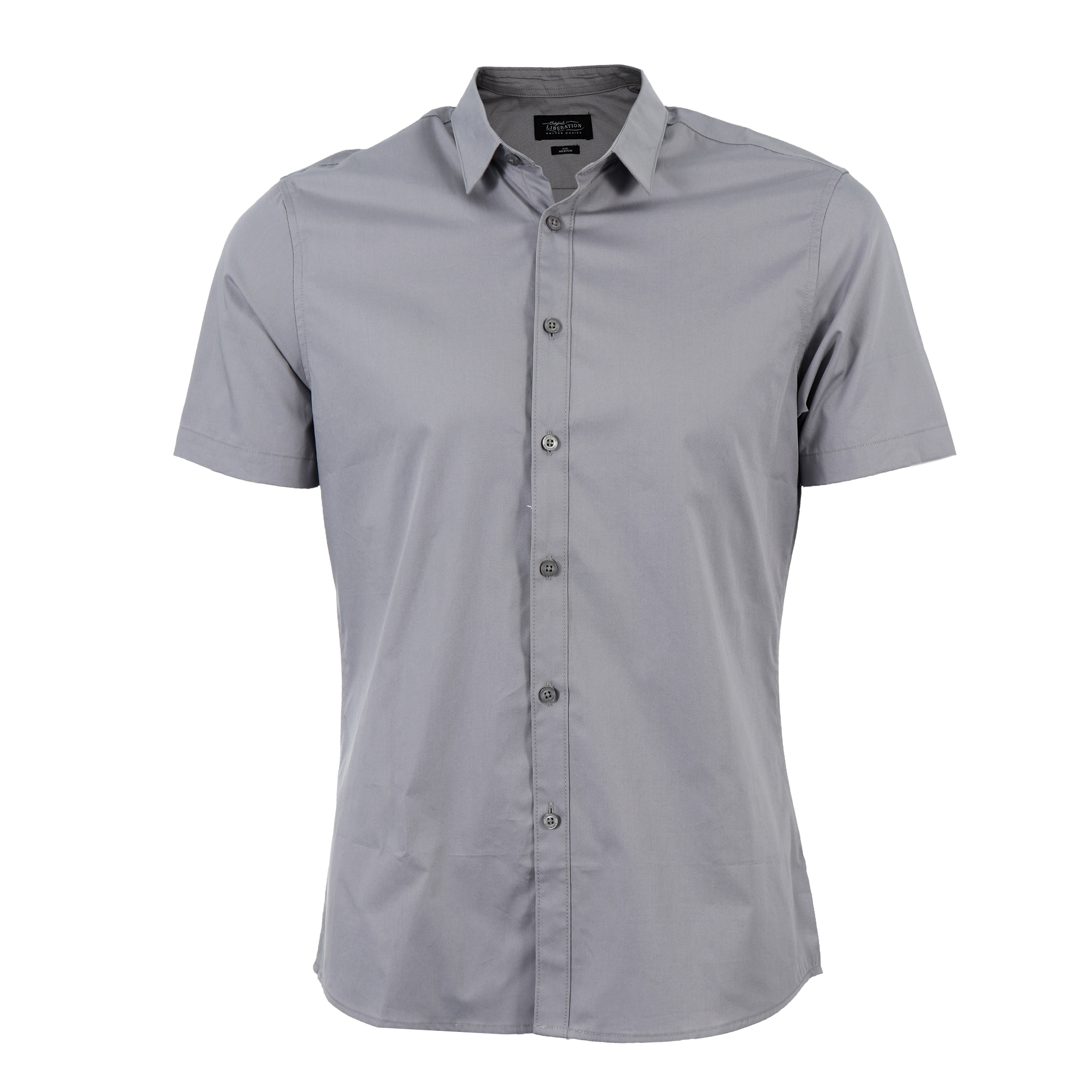 Grey Short Sleeves Shirt | MySoftlogic.lk
