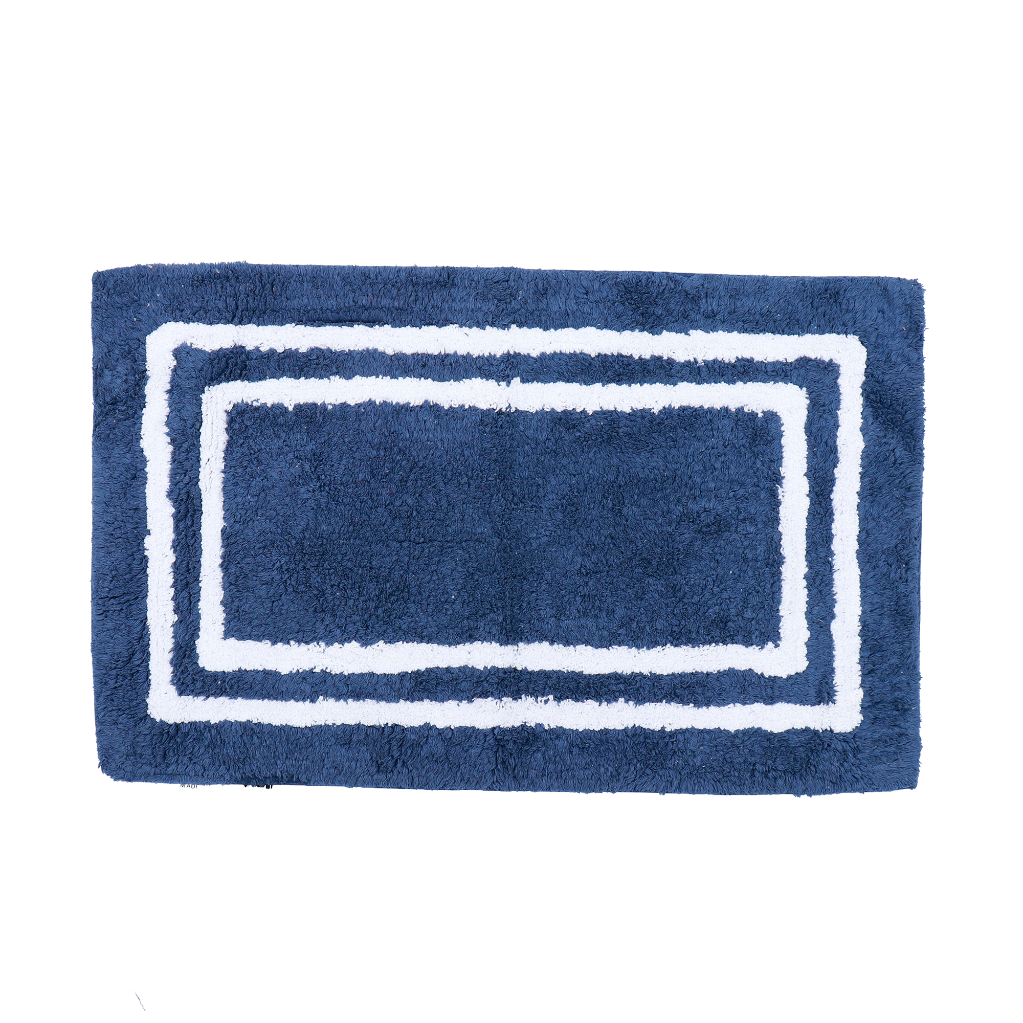 Navy Colour 50X80cm Plain Bath Mat MySoftlogic.lk